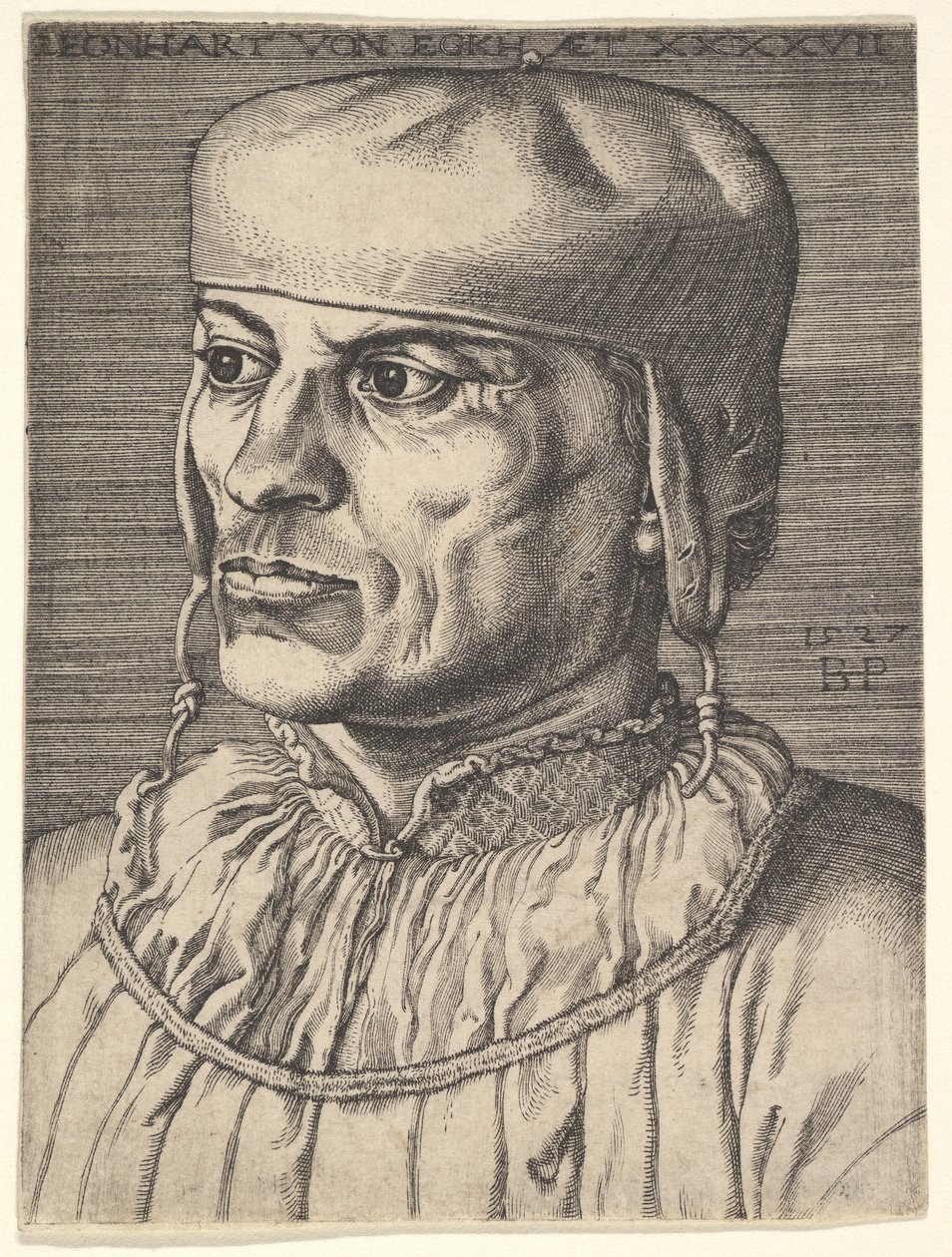 伦纳德·冯·埃克（Leonhart von Eck），1527年。 作者 巴瑟尔·贝汉姆
