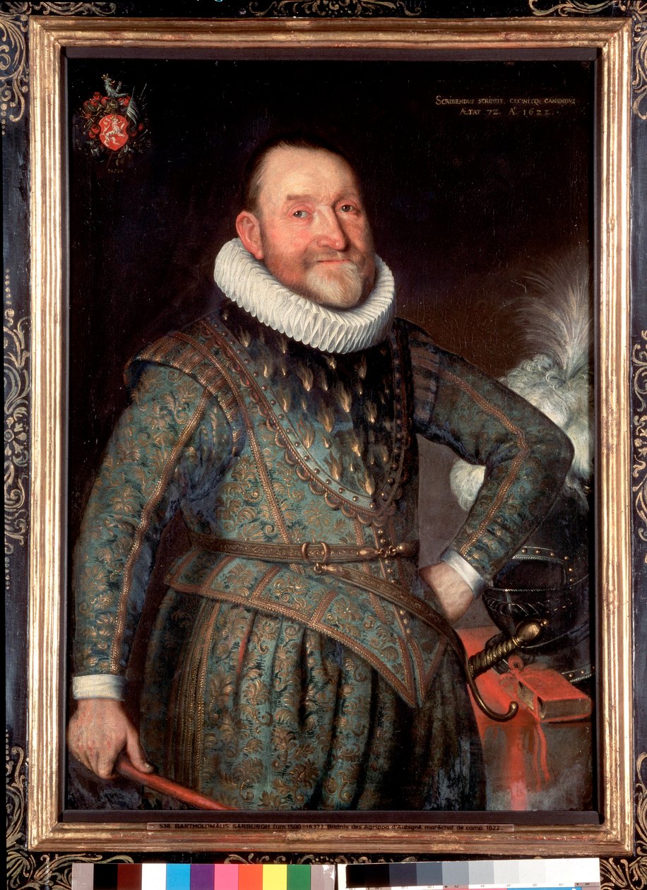 法国诗人肖像 Theodore Agrippa d