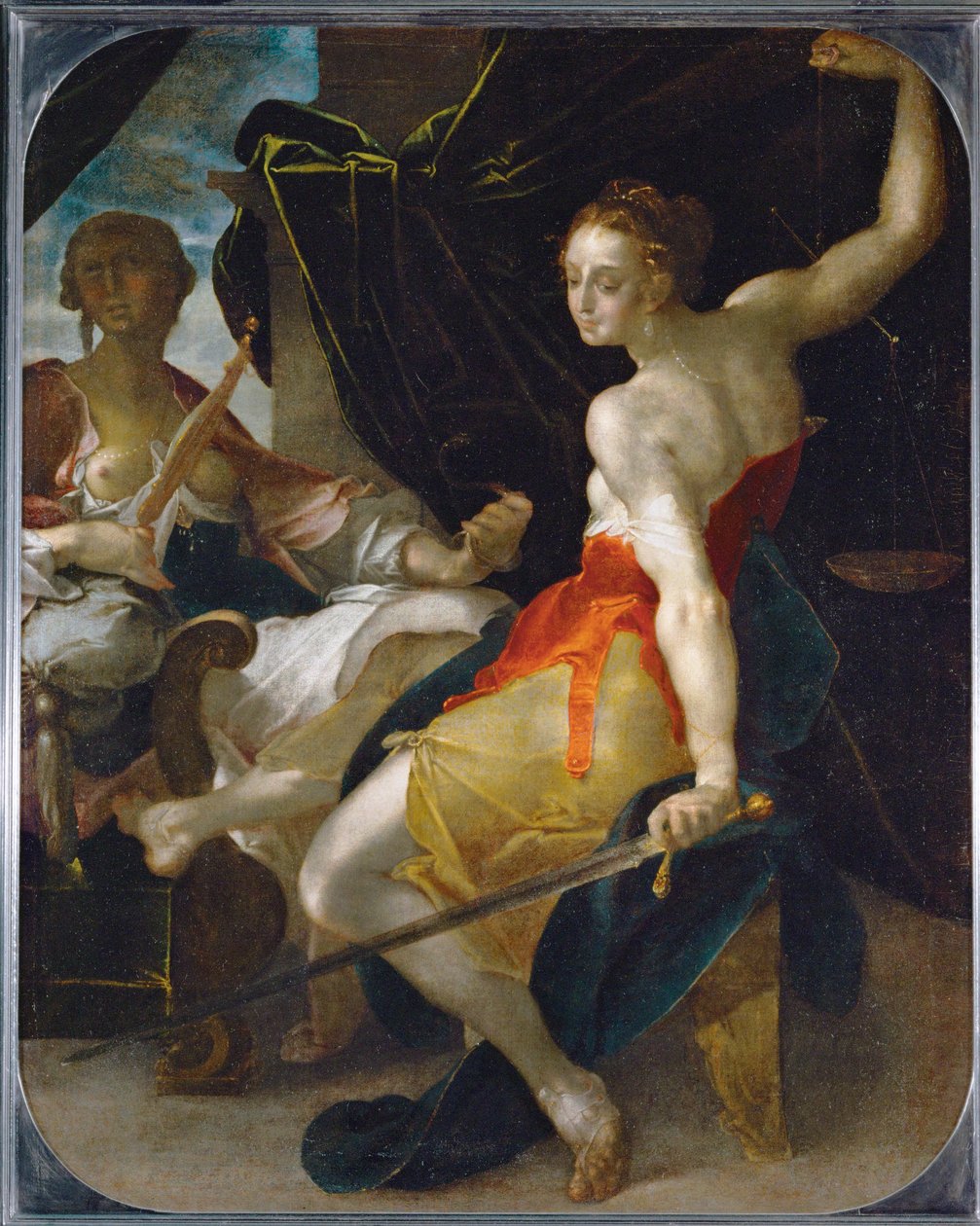 正义的寓言... 作者 Bartholomaeus Spranger