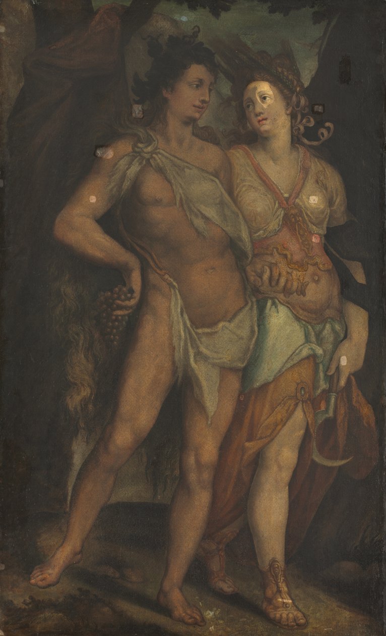 谷神星和酒神巴克斯 作者 Bartholomaeus Spranger