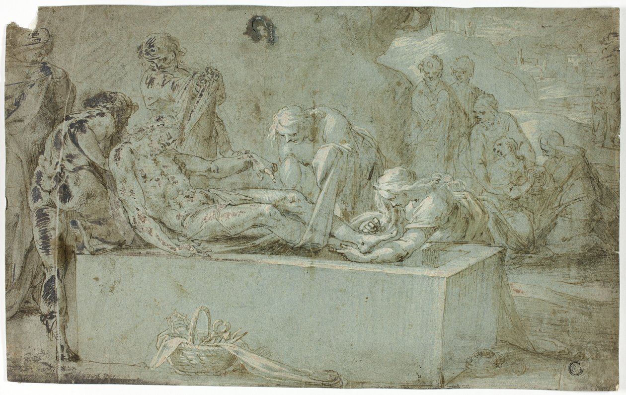 安葬 作者 Bartholomaeus Spranger