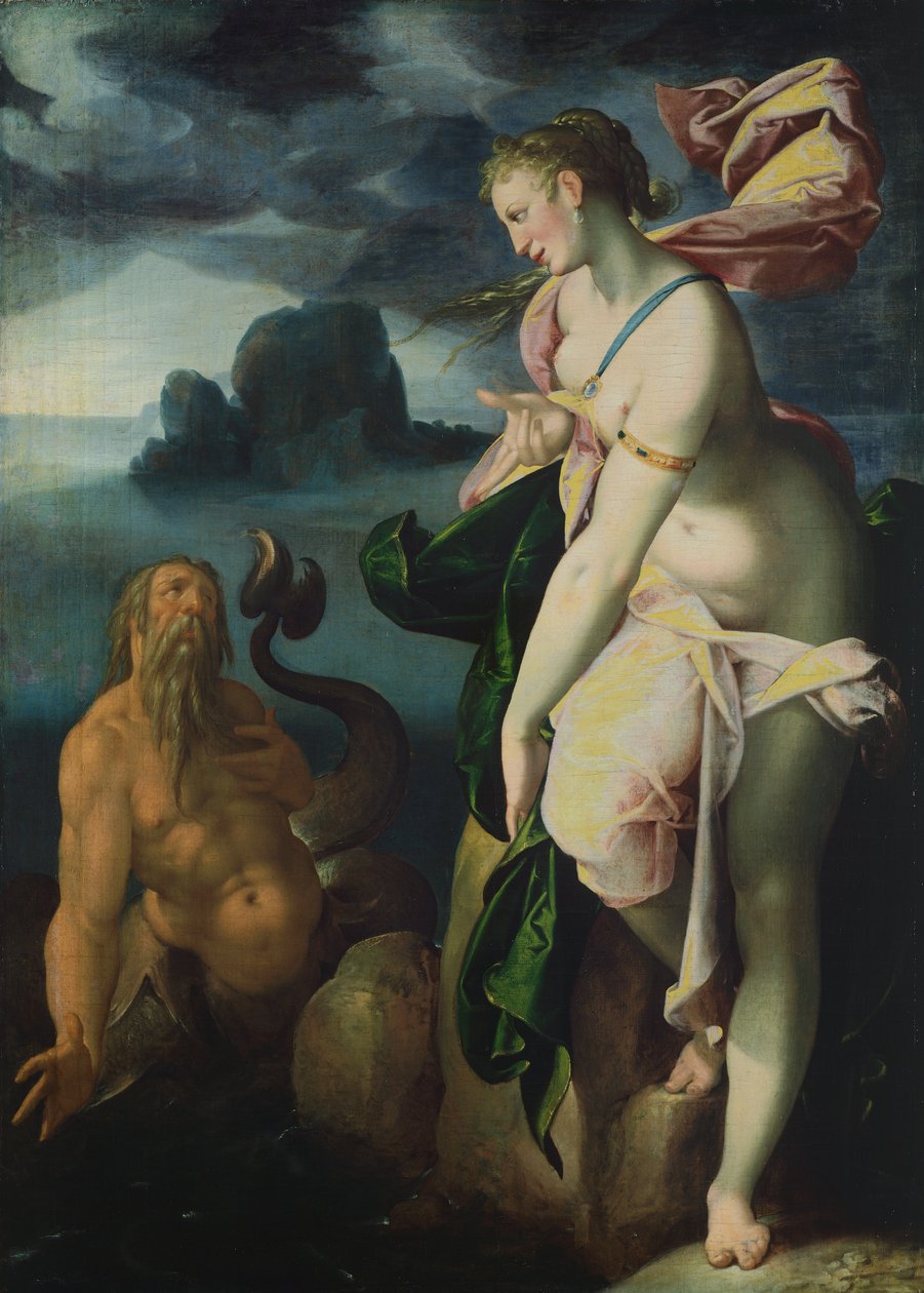 Glaucus和Scylla 作者 Bartholomaeus Spranger