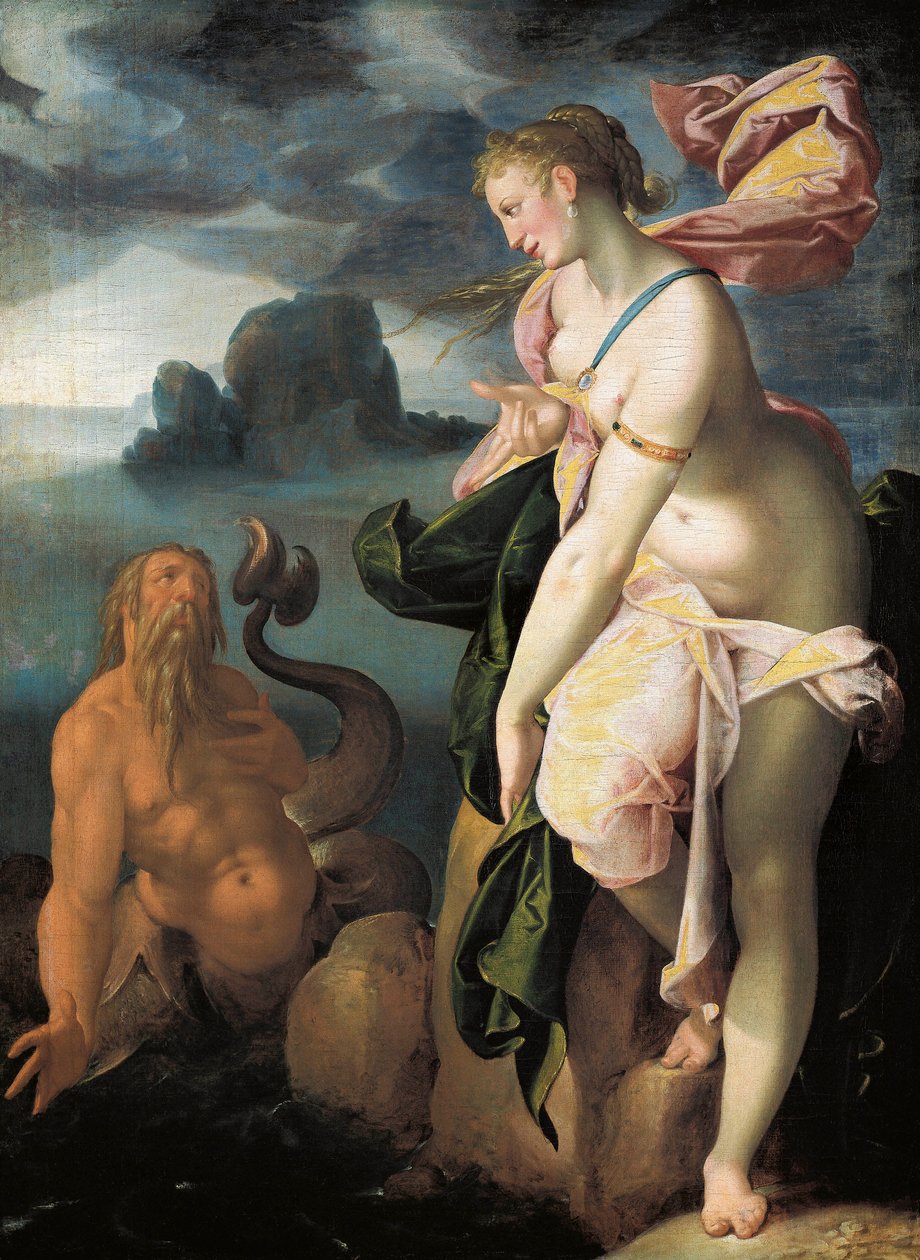 格劳克斯和希拉（1581） 作者 Bartholomaeus Spranger