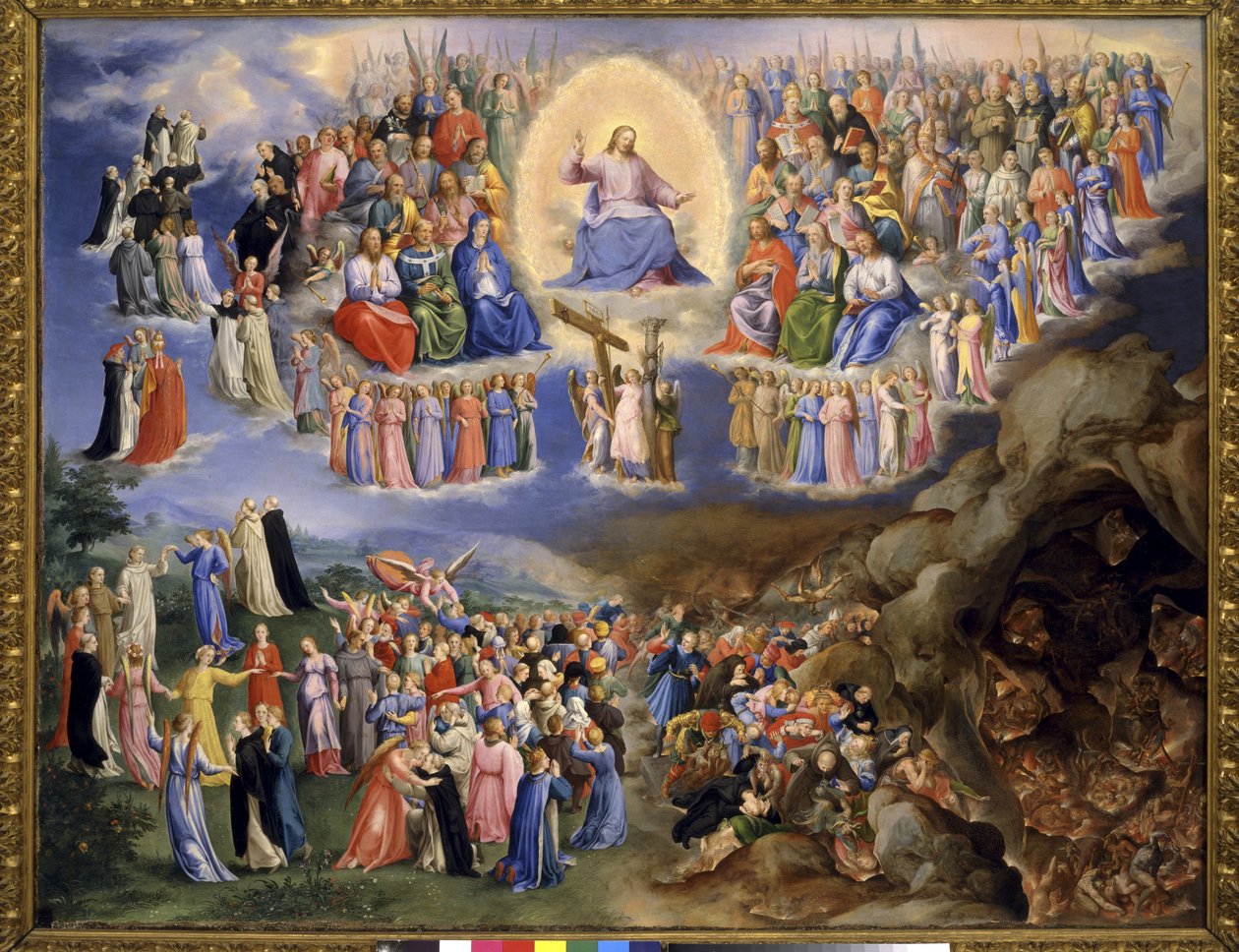 最后审判，c.1570-71 作者 Bartholomaeus Spranger