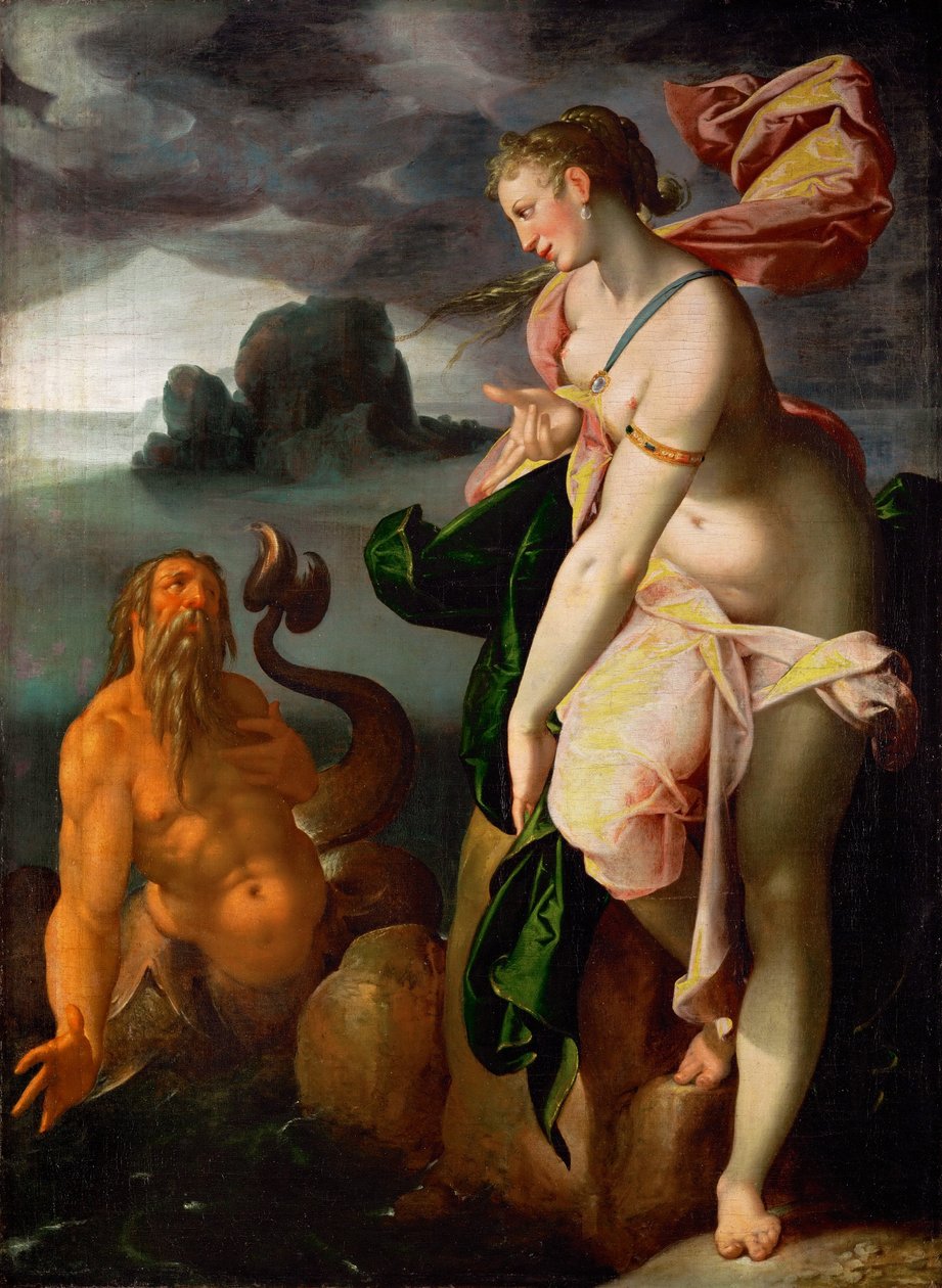 锡拉和格劳克斯，约1580-1582年 作者 Bartholomaeus Spranger