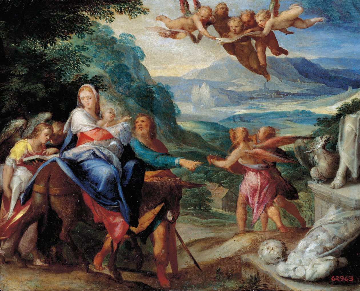 飞往埃及的航班 作者 Bartholomaeus Spranger