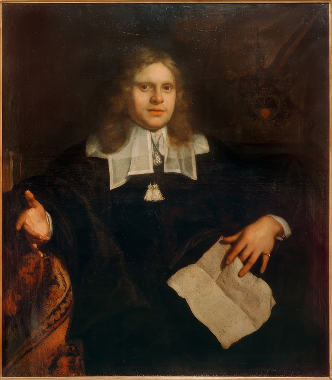 Bildnis des Notars Bartholomeus Coornhert 作者 巴特洛缪斯·范·德·赫尔斯特