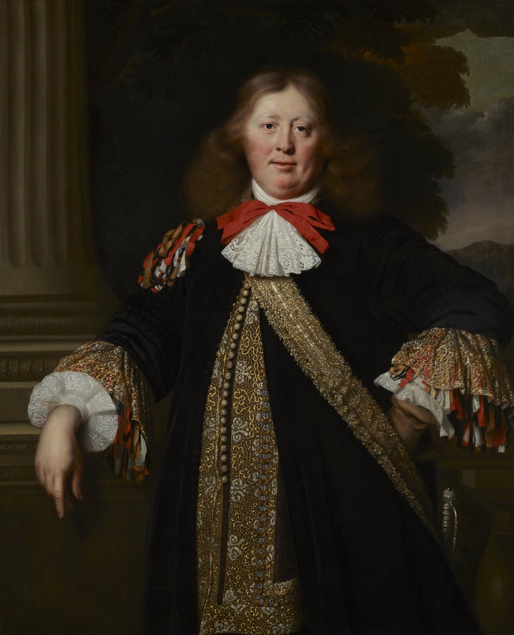 堡主肖像 作者 Bartholomeus van der Helst 和工作室；巴塞洛缪
