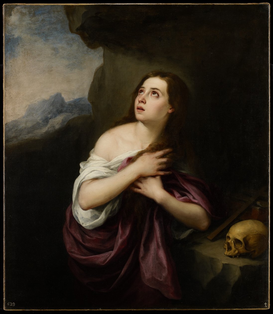 Penitent Magdelene，c.1650-65 作者 巴斯托洛梅·埃斯特万·穆里略