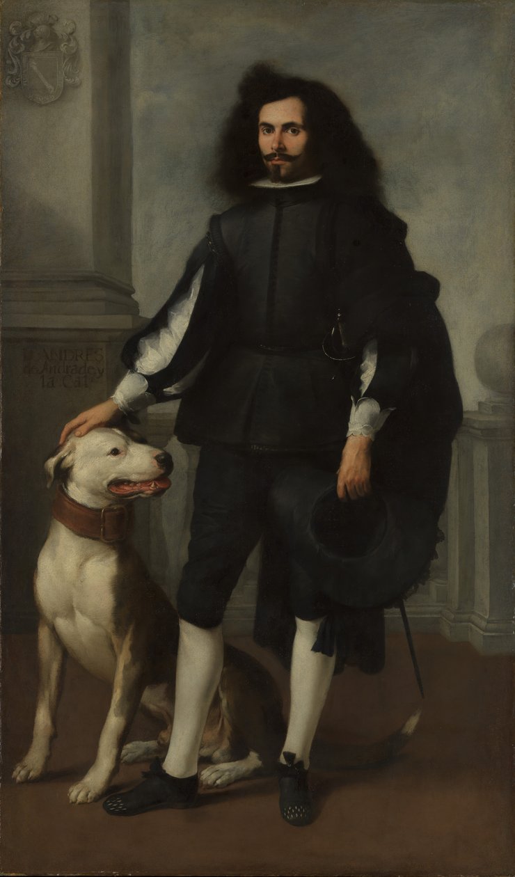 加利福尼亚的DonAndrésde Andrade y la Cal。 1665-72。 作者 巴斯托洛梅·埃斯特万·穆里略