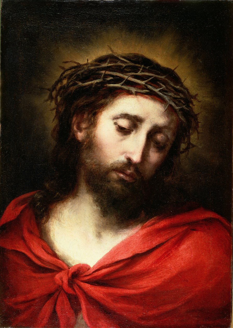 1660-70，Ecce Homo，或痛苦的基督 作者 巴斯托洛梅·埃斯特万·穆里略