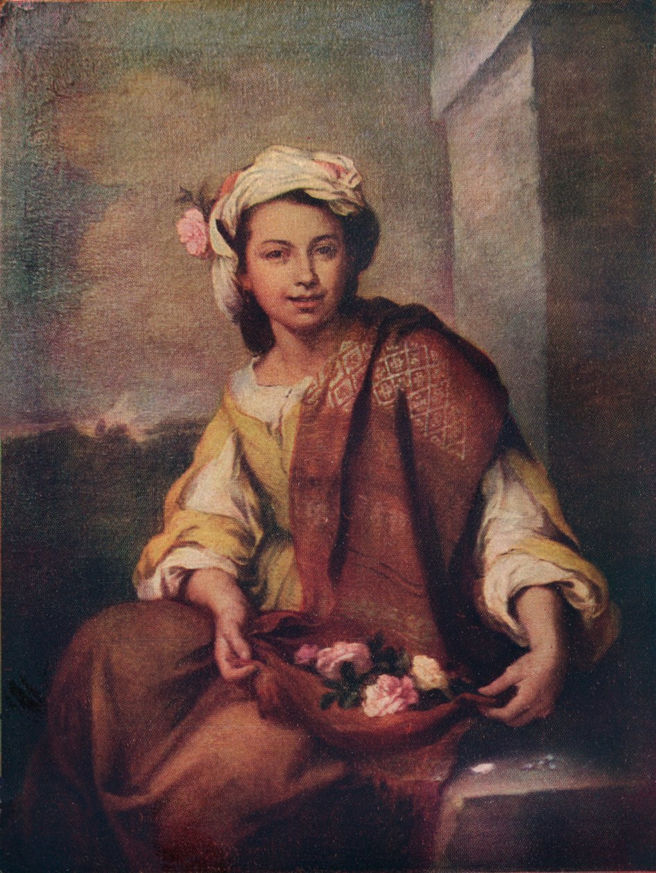 花姑娘（1665-70） 作者 巴斯托洛梅·埃斯特万·穆里略