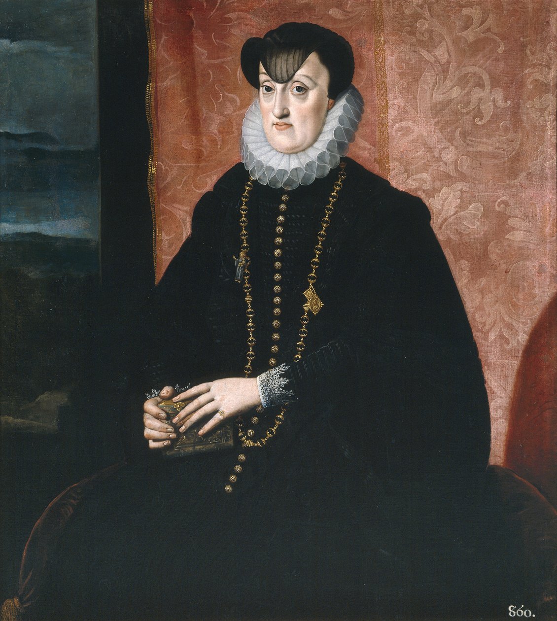 英语：Archduchess Maria of Bavaria, Duchess of Styria 作者 巴托洛梅·冈萨雷斯·塞拉诺