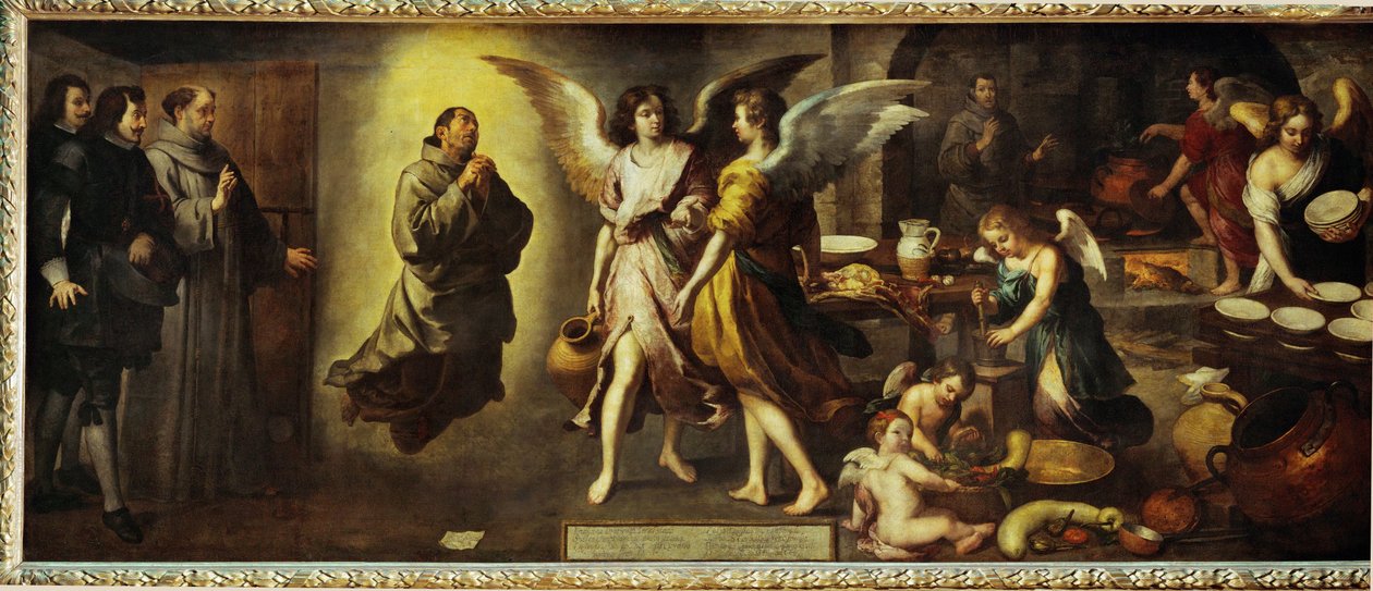 La cuisine des Anges - 天使的厨房。其中一个 ... 作者 巴托洛梅·埃斯特班（穆里略学校）
