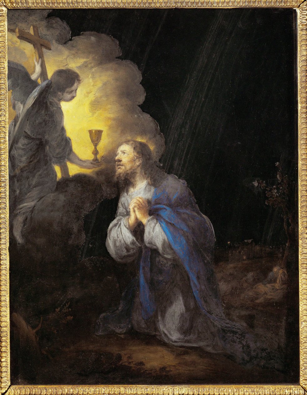 Le Christ au jardin des oliviers - 基督在客西马尼花园... 作者 巴托洛梅·埃斯特班（穆里略学校）