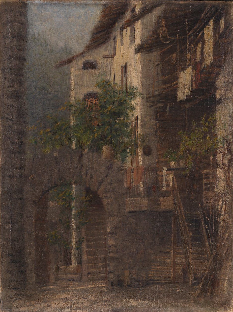 Val di Non的小屋 作者 巴托洛梅奥·贝兹（Bartolomeo Bezzi）