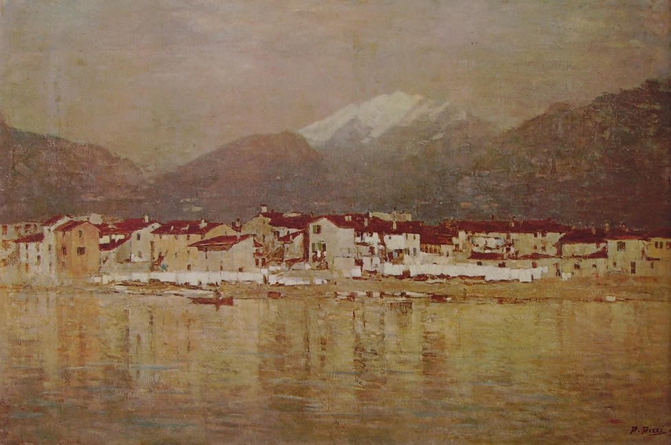 Pescarenico。 作者 巴托洛梅奥·贝兹（Bartolomeo Bezzi）