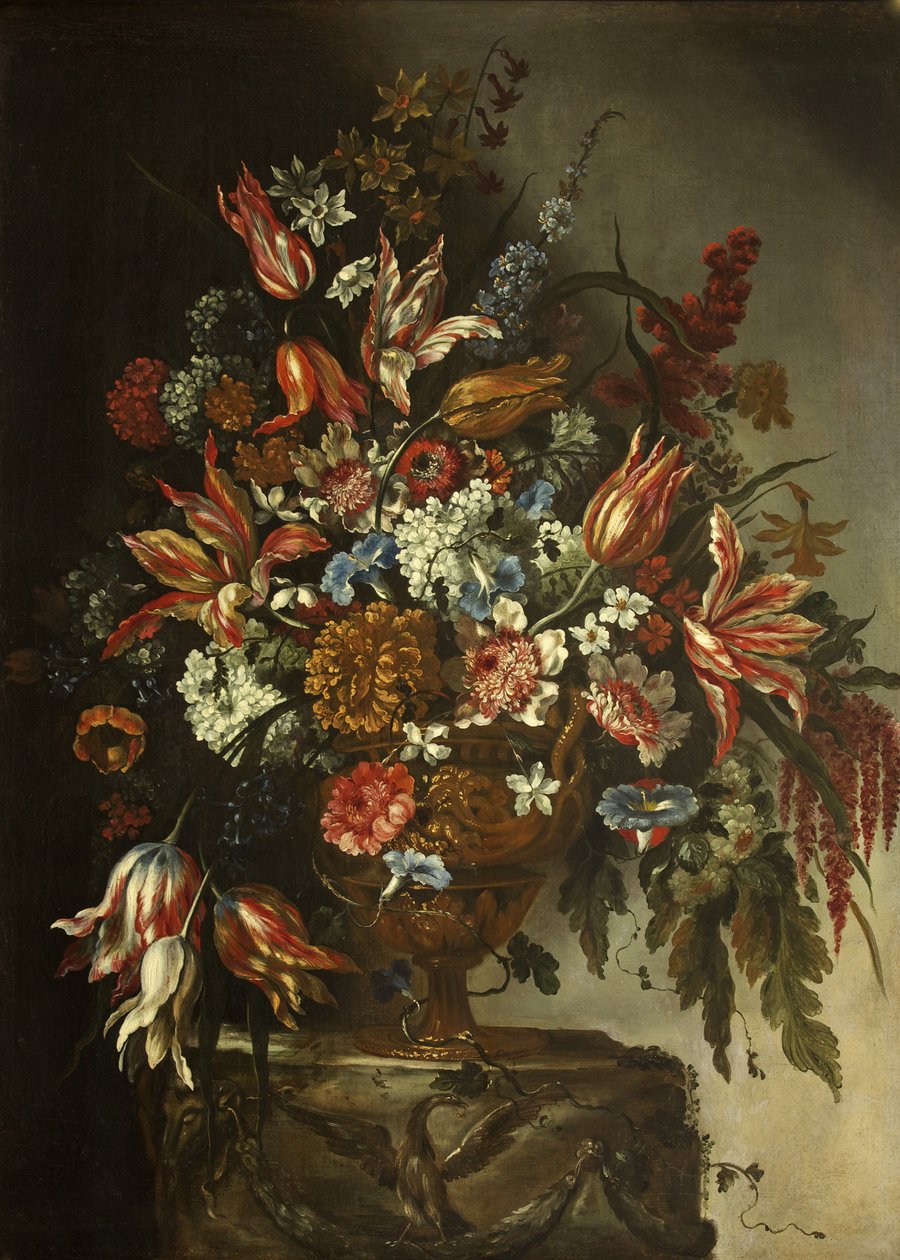 花片（面板上的油） 作者 Bartolomeo（att To）宾比
