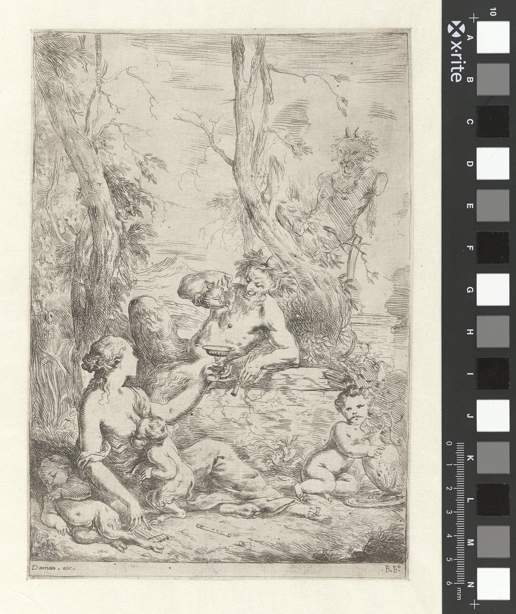 Bacchanal 作者 Bartolomeo Biscaino