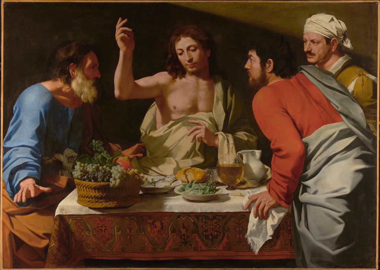 以马忤斯的晚餐 作者 Bartolomeo Cavarozzi