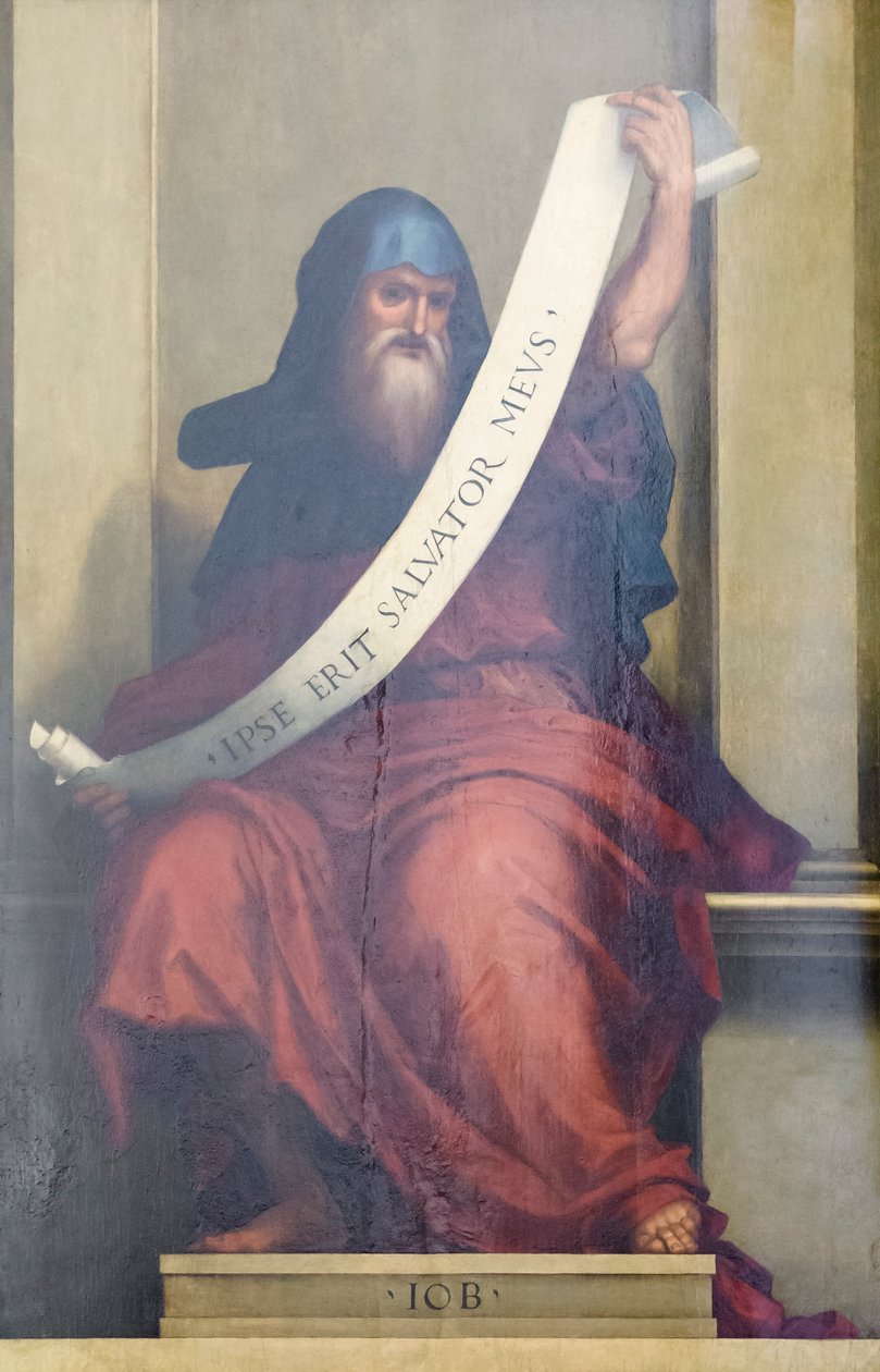 先知约伯 作者 Bartolomeo Fra
