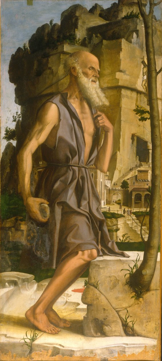 圣热罗姆（1482） 作者 蒙大拿州Bartolomeo