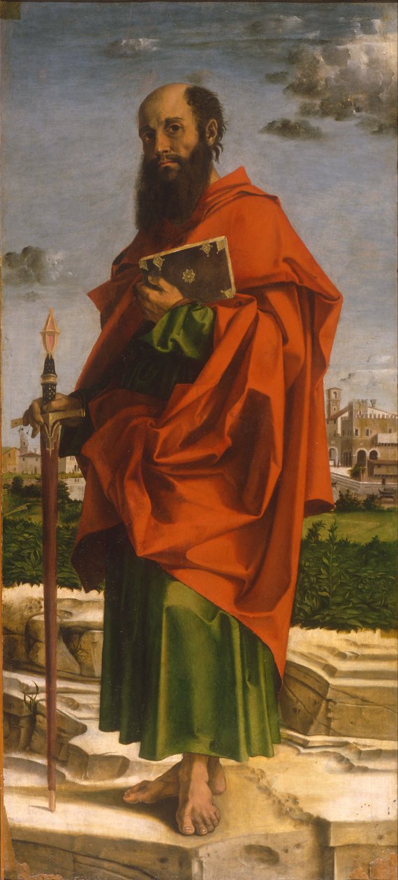 圣保罗，1482年 作者 蒙大拿州Bartolomeo