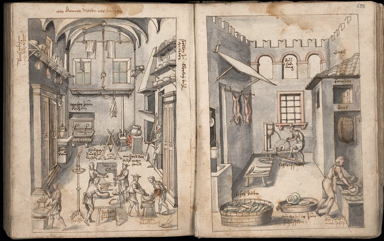 烹饪歌剧，1570年 作者 Bartolomeo Scappi