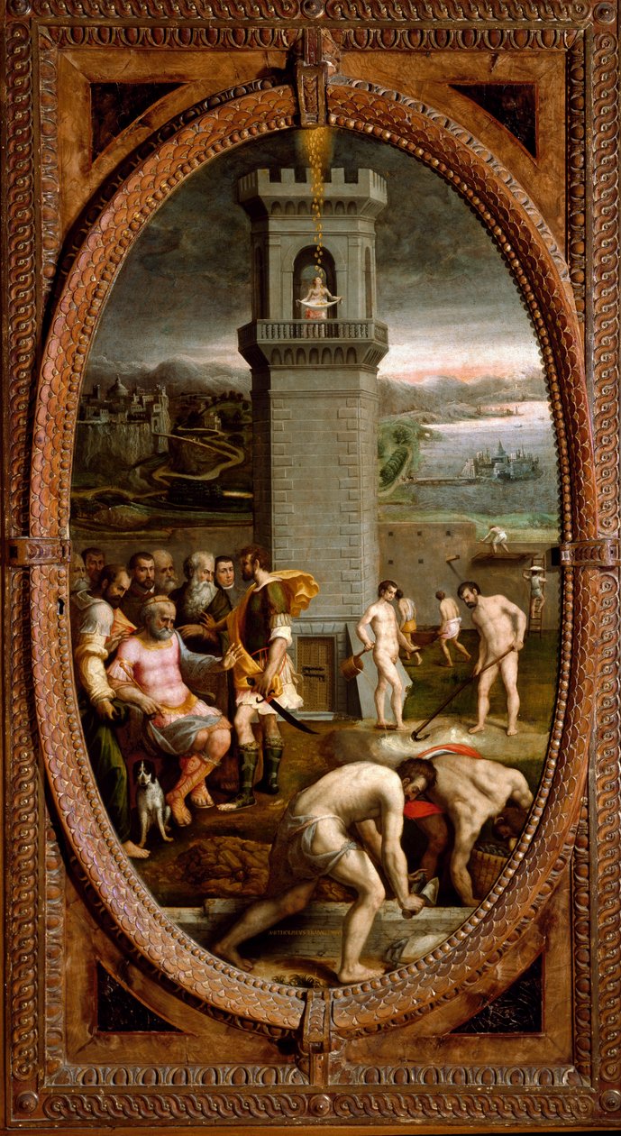 Danae 作者 Bartolomeo di Mariano Traballesi