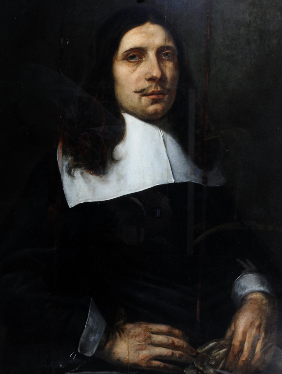 Andrew Marvell，c.1650-70 作者 巴托洛缪斯·范·德·赫尔斯特