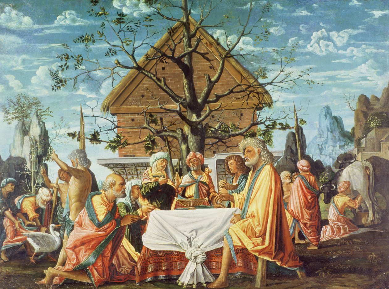 Philemon和Baucis，c.1500 作者 Bartolommeo Suardi Bramantino