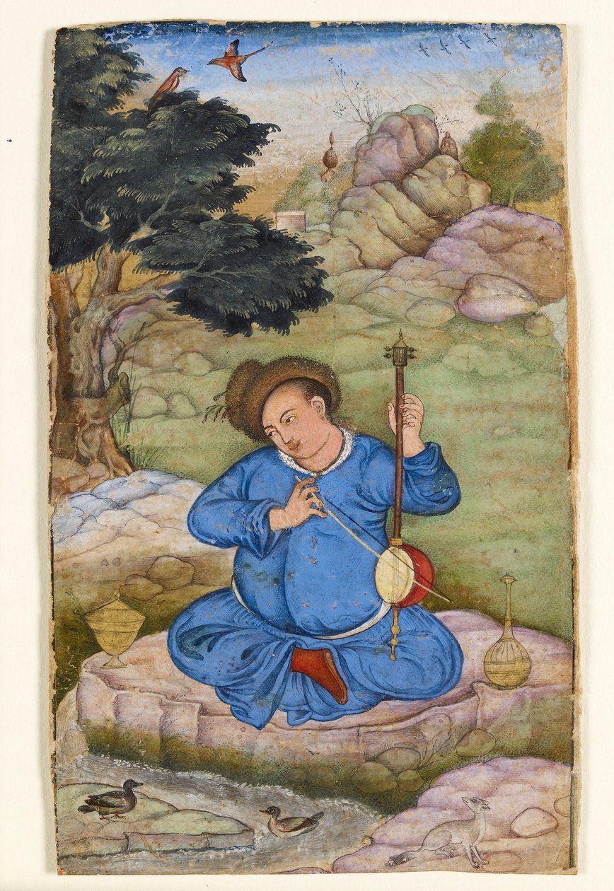 风景中的音乐家，1575-1580年 作者 巴沙旺