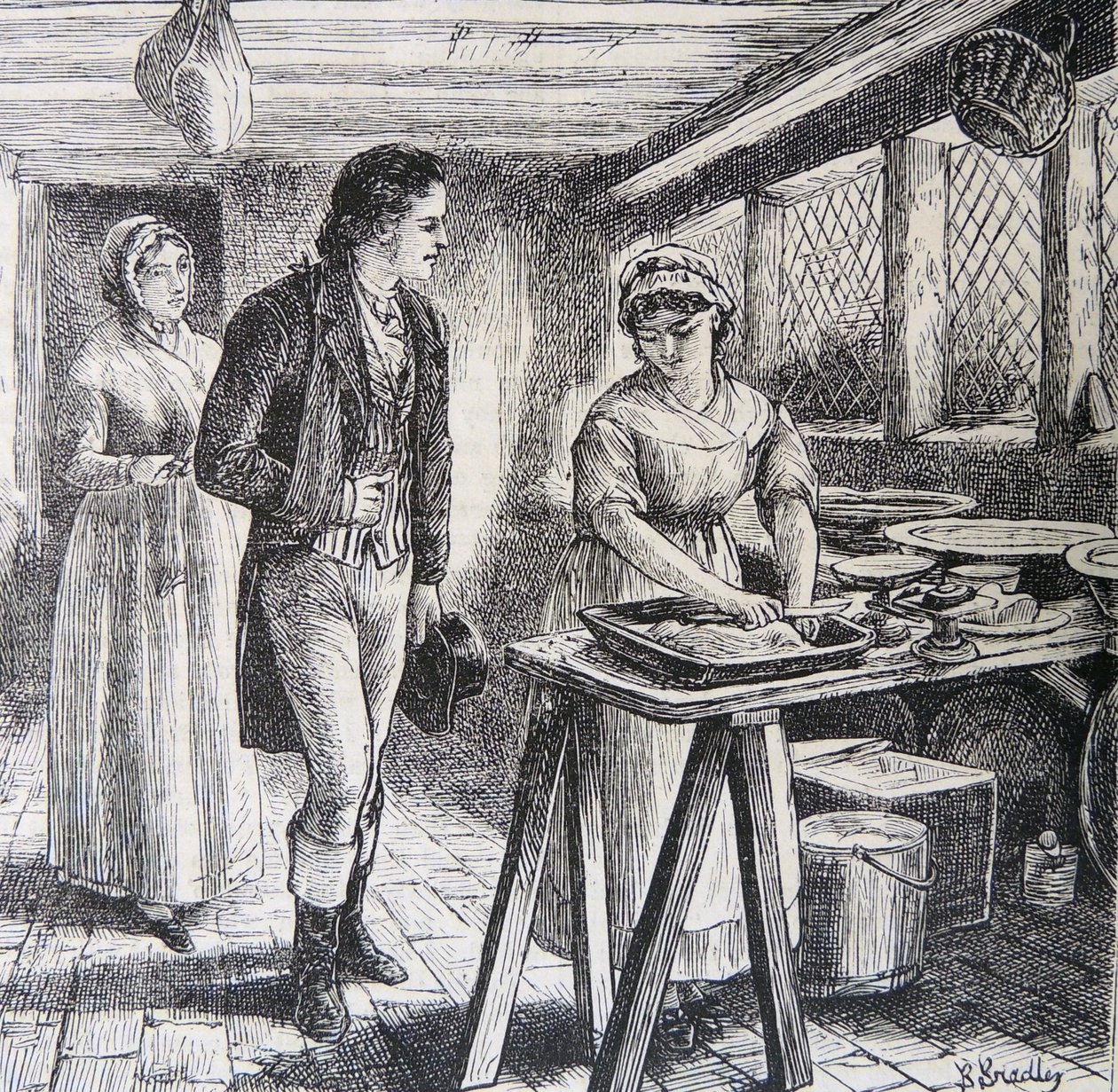Hetty Sorrel，1859 作者 罗勒·布拉德利