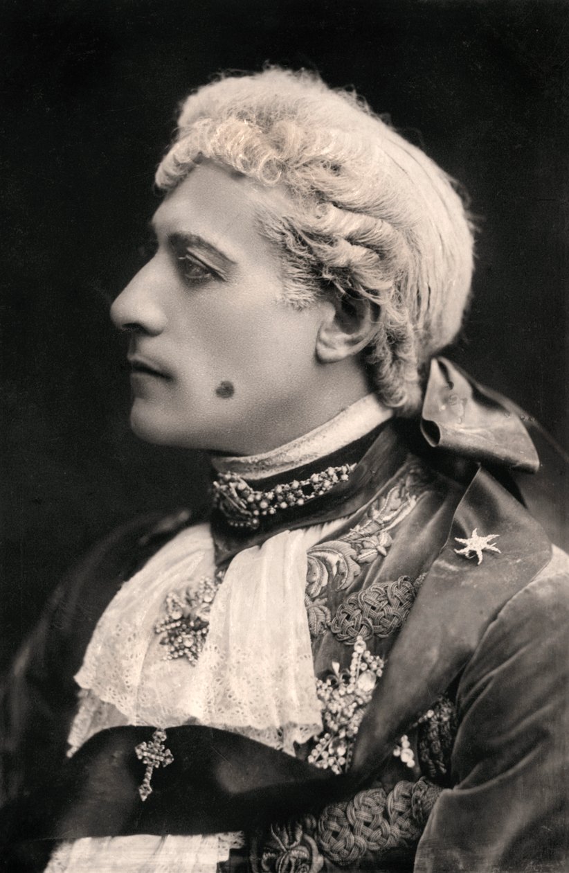 刘易斯·沃勒（Lewis Waller）1860-1915，英国演员，1906年。 作者 巴萨诺工作室