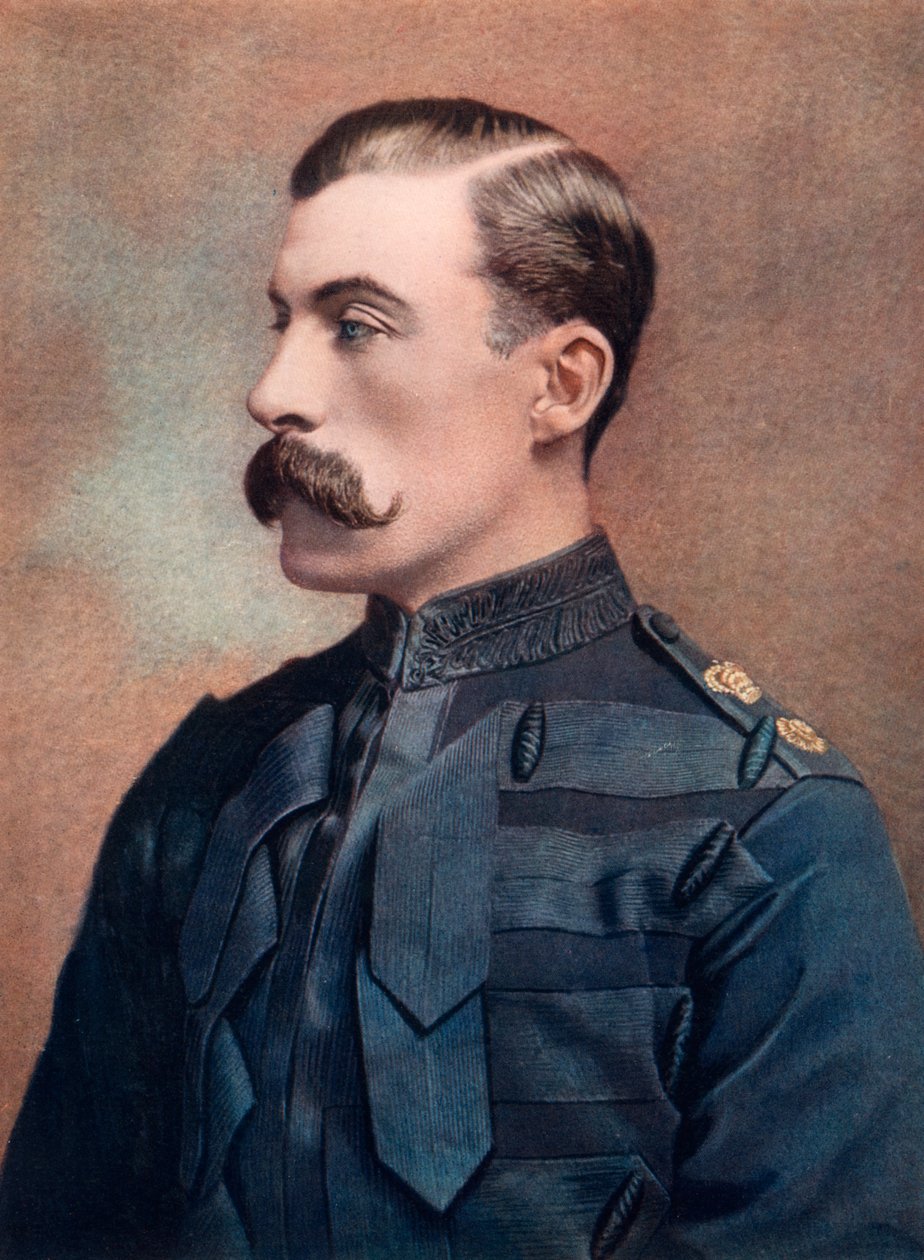 少将JF布罗克赫斯特（JF Brocklehurst），指挥纳塔尔野战部队第二骑兵旅，1902年。 作者 巴萨诺工作室