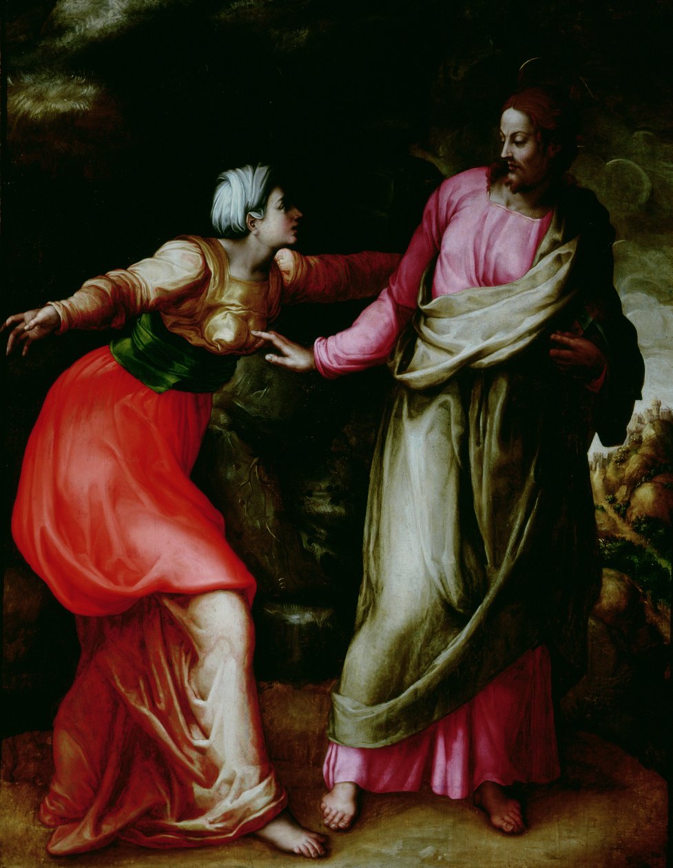 不要碰我，1537 作者 巴蒂斯塔·佛朗哥（Battista Franco）