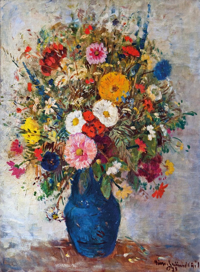 五颜六色的领域Bouquetn色的领域Bouquetn 作者 贝拉·伊凡尼·格伦沃尔德