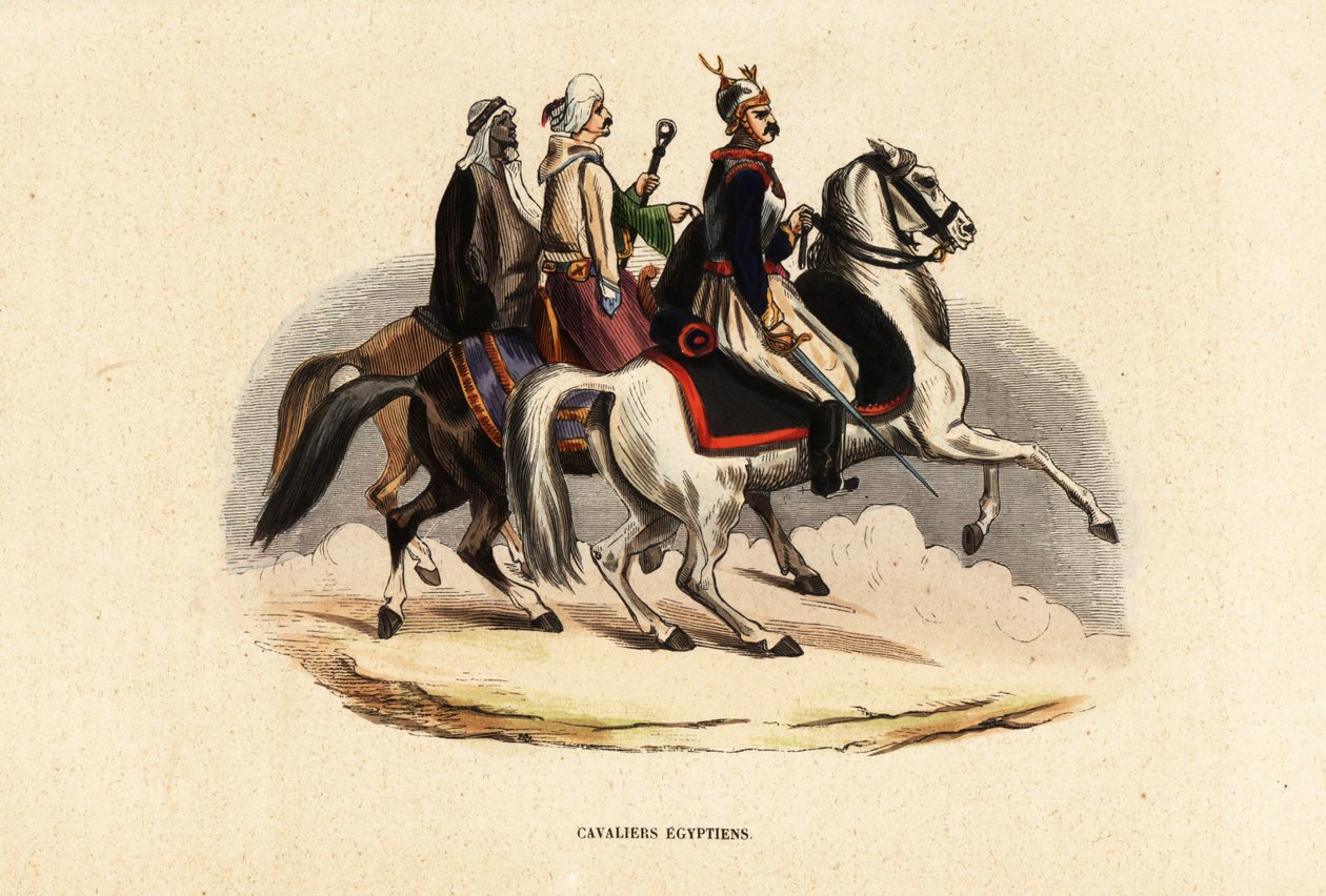 Egyptian cavalry 作者 比利时学校