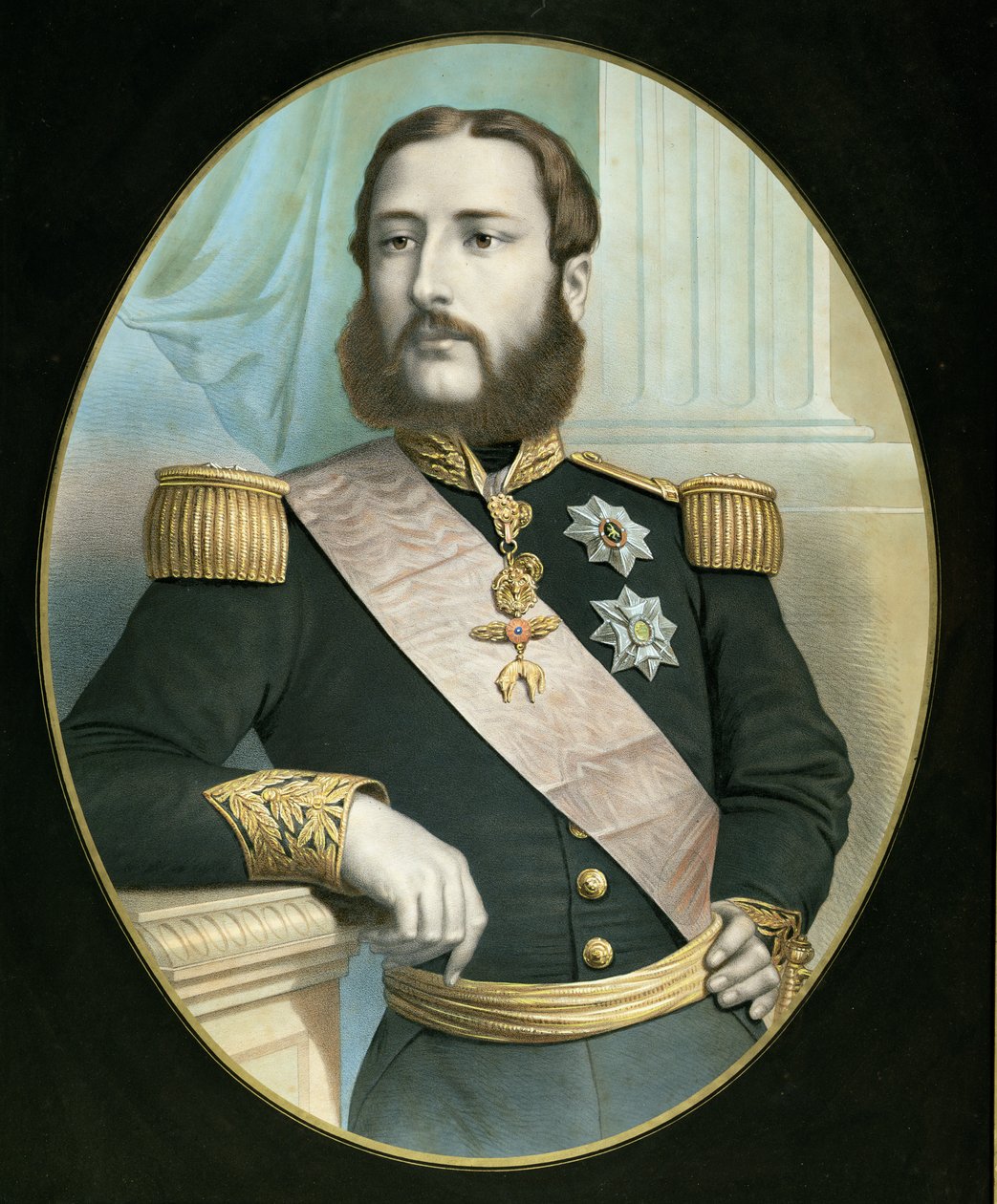 利奥波德二世（1835-1909）c.1866-67 作者 比利时学校