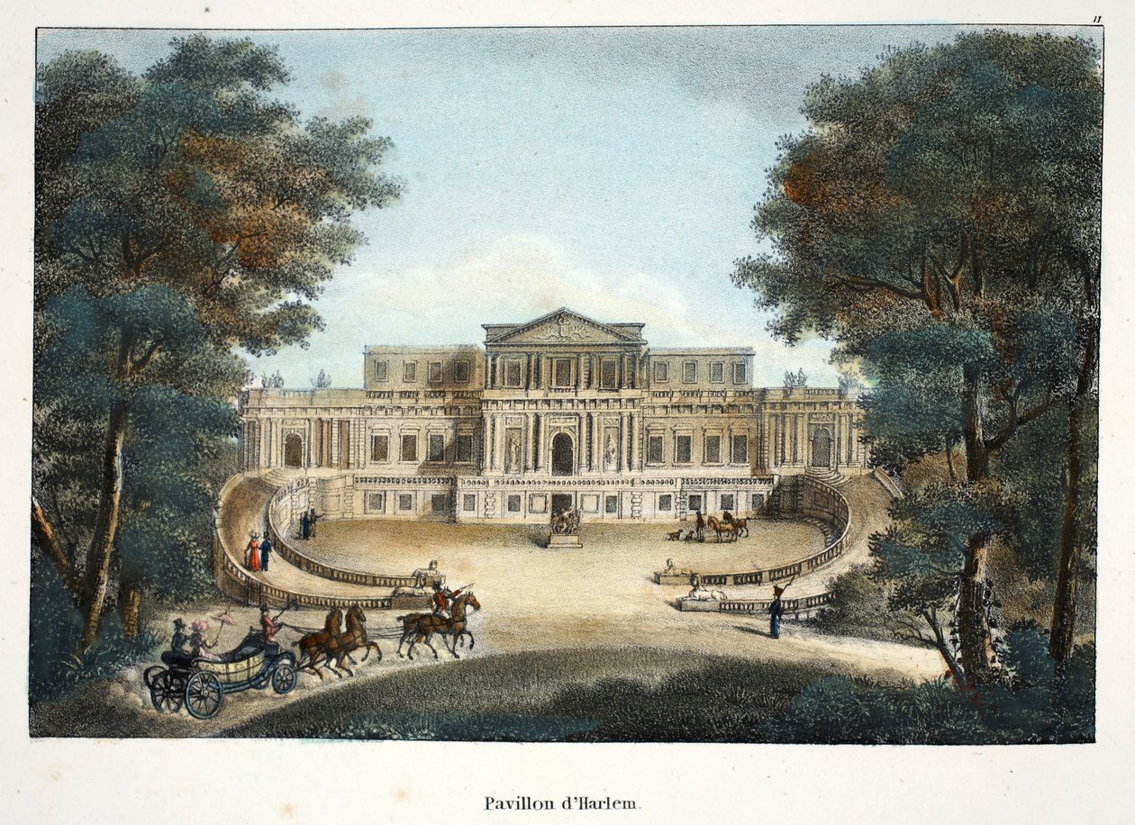 Pavillon dHarlem，c.1895（photochrom） 作者 比利时学校