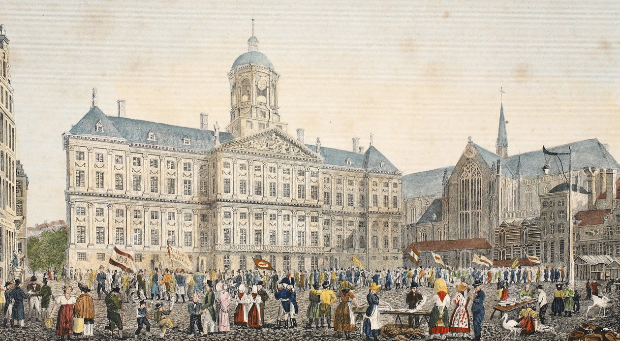 街景，c.1895（photochrom） 作者 比利时学校