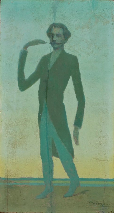 诗人Alberto de OliveiranPortugues：诗人Alberto de Oliveiran 作者 Belmiro de Almeida