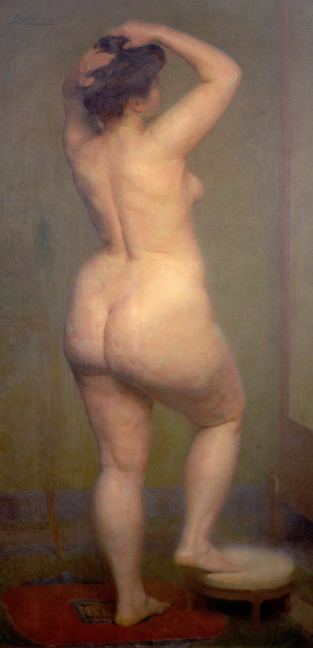 女性裸体 (Manuela) 作者 Belmiro de Almeida