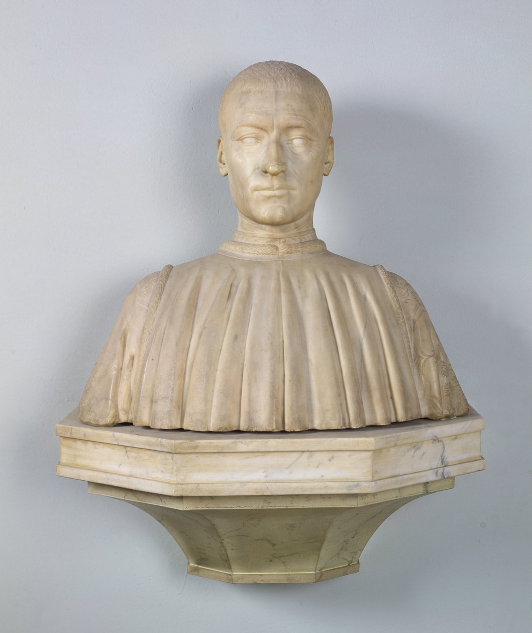 Filippo Strozzi的胸围（1428-91）1475（大理石） 作者 贝内代托·达·马亚诺