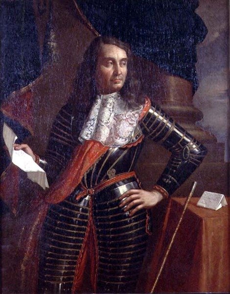 Novellara伯爵阿方索的肖像，1666年（对78358） 作者 Benedetto和Cesare 1637 88 Gennari