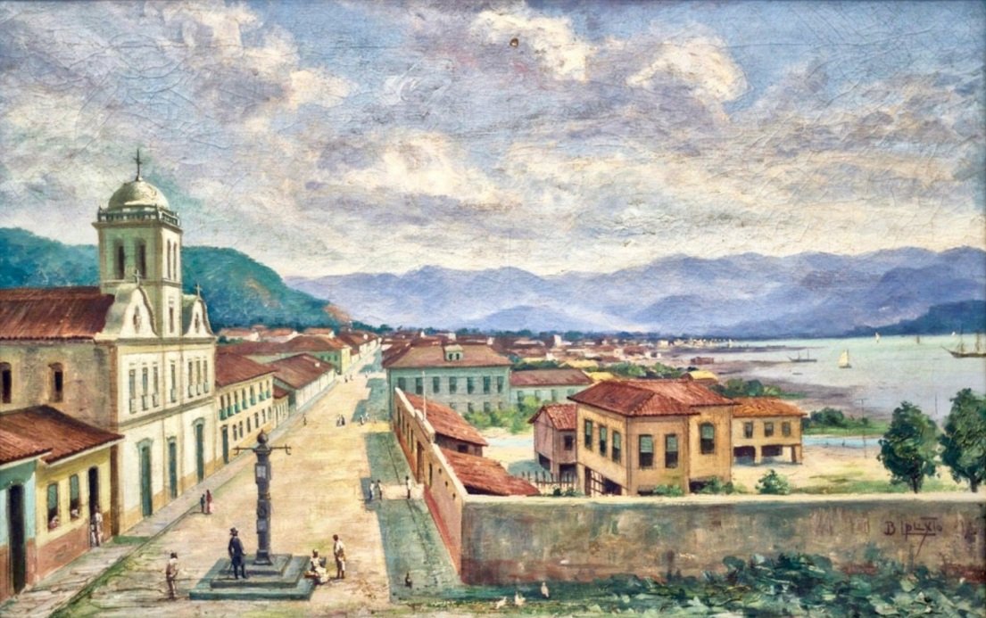 卡尔莫教堂和Pelourinhon 作者 贝尼迪托·卡利克斯托（Benedito Calixto）