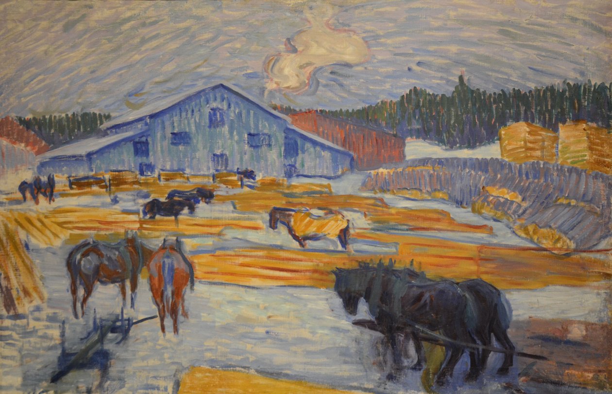 Ester Almqvist Sawmill Aneby 作者 本特·奥伯格（Bengt Oberger）