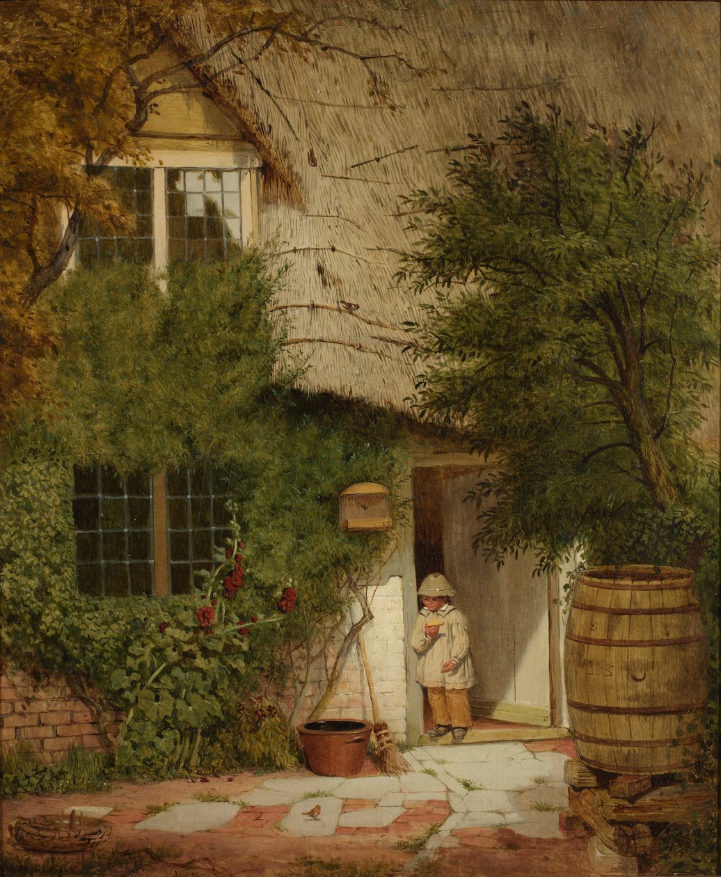 The Friendly Robin，1856 作者 本杰明·威廉姆斯（Benjamin Williams）领导人