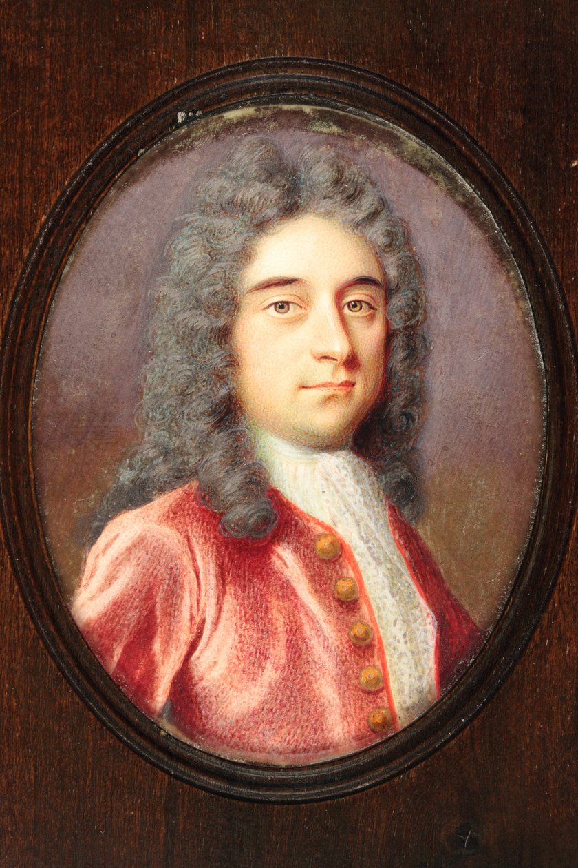 约翰·莱因霍尔德·帕特库尔，1714年（象牙上的wc） 作者 本杰明·阿劳德（Benjamin Arlaud）