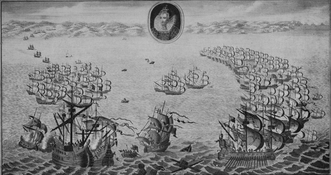 1745年击败西班牙无敌舰队 作者 本杰明·科尔